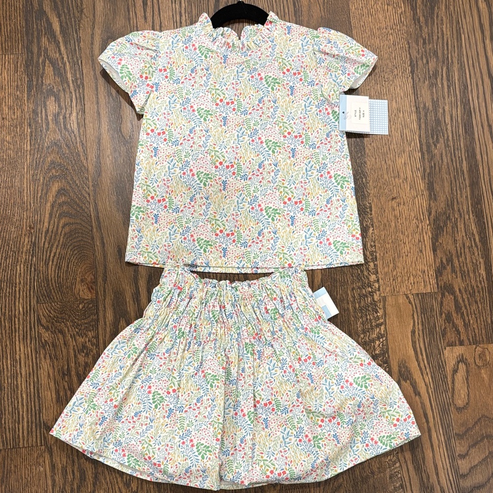 bella bliss Floral Kids Matching Set - Multicolor